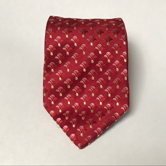 ERMENEGILDO ZEGNA Silk Printed Tie - Picture 1 of 2